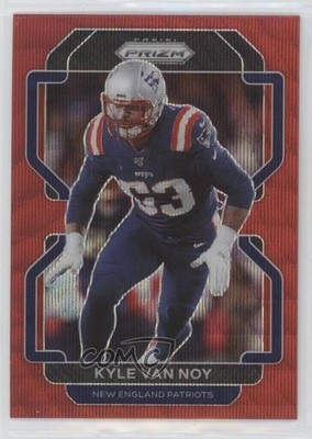 2021 Panini Prizm Red Wave Prizm 34/149 Kyle Van Noy #101 pe8