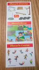 Vintage In N Out Burger Sticker Kids Obstacle Mix Up 2004