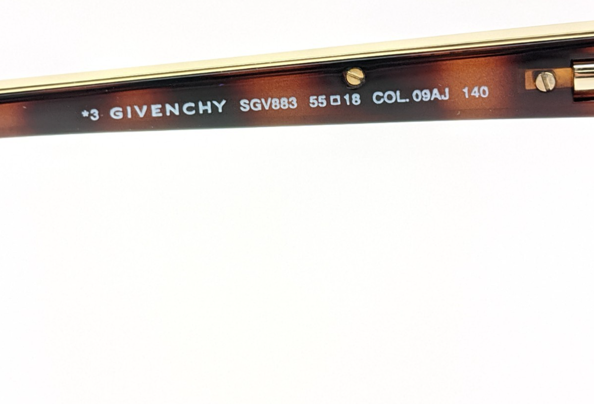 ?️Made in Italy! GIVENCHY SGV883 Sunglasses 55/18/140  display picture 1
