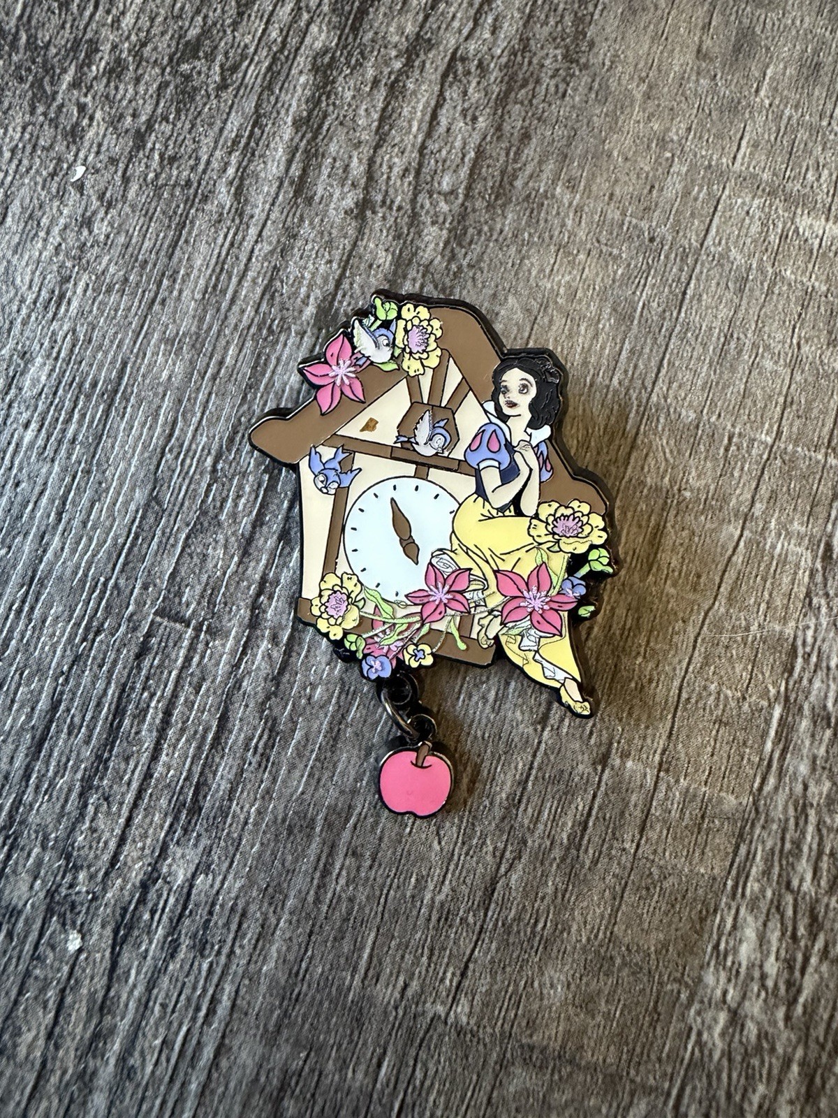 Snow White Loungefly Disney Princess Side Kick Cuckoo Clock Blind Box Pin