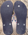 Vera Bradley 4th of July fireworks, red, white and blue Flip Flop size 9/10 — photo 3