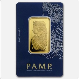 1 ounce gold bar pamp suisse
