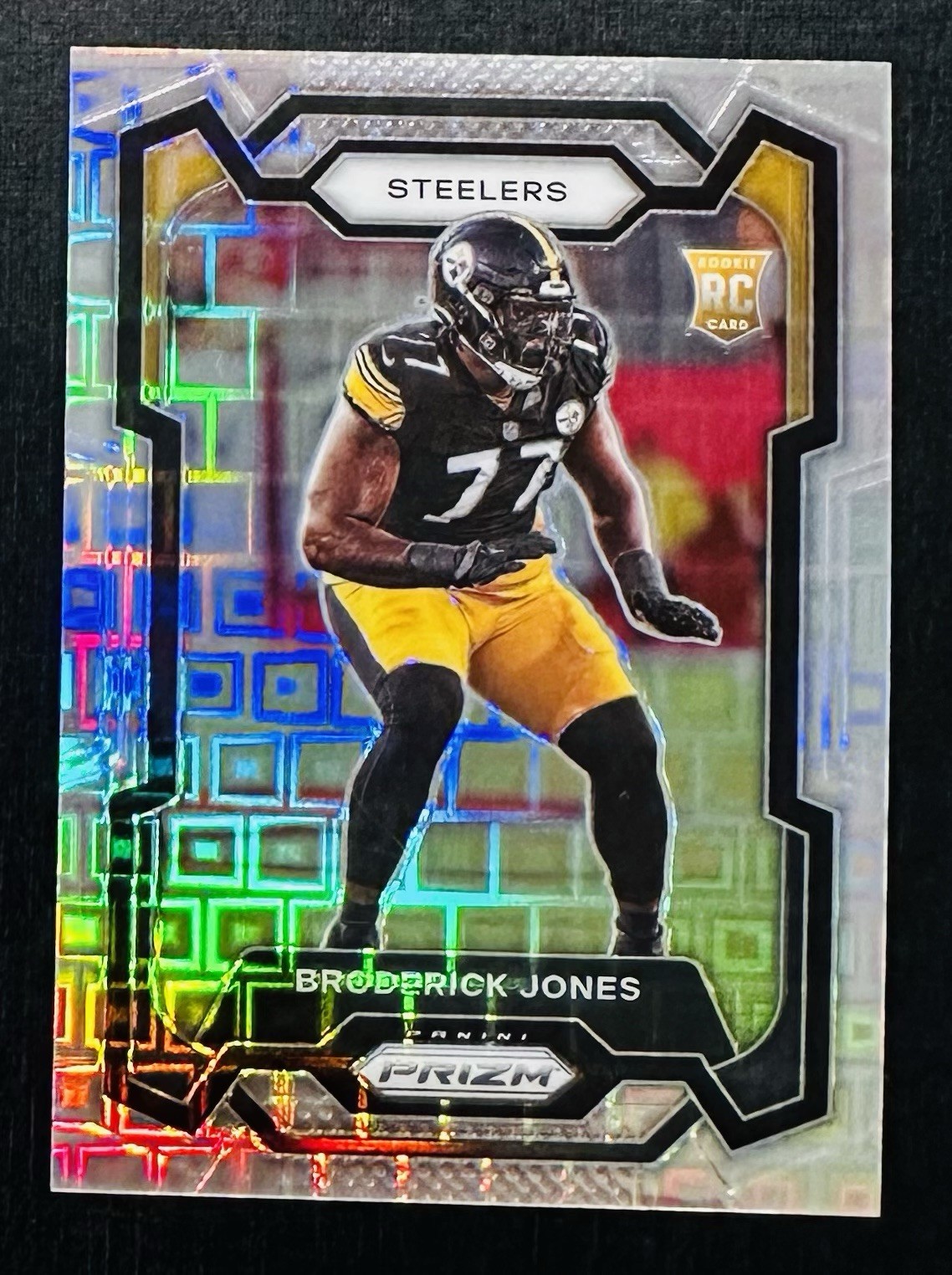 Broderick Jones Panini Prizm #385 Pandora