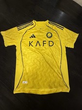 Christiano Ronaldo Al Nassar 25/26 Home Jersey Size XL (NEW WITH TAGS)