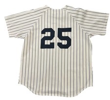 New York Yankees Jersey XL Mark Teixeira Mens Majestic White Home Pinstripes 