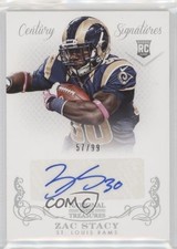 2013 Panini National Treasures Rookie Signatures 57/99 Zac Stacy #339 Auto 06yt