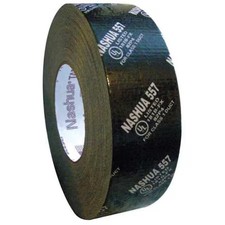 Nashua 557 Duct Tape, Black, 60 Yd L, 1-7/8 In W