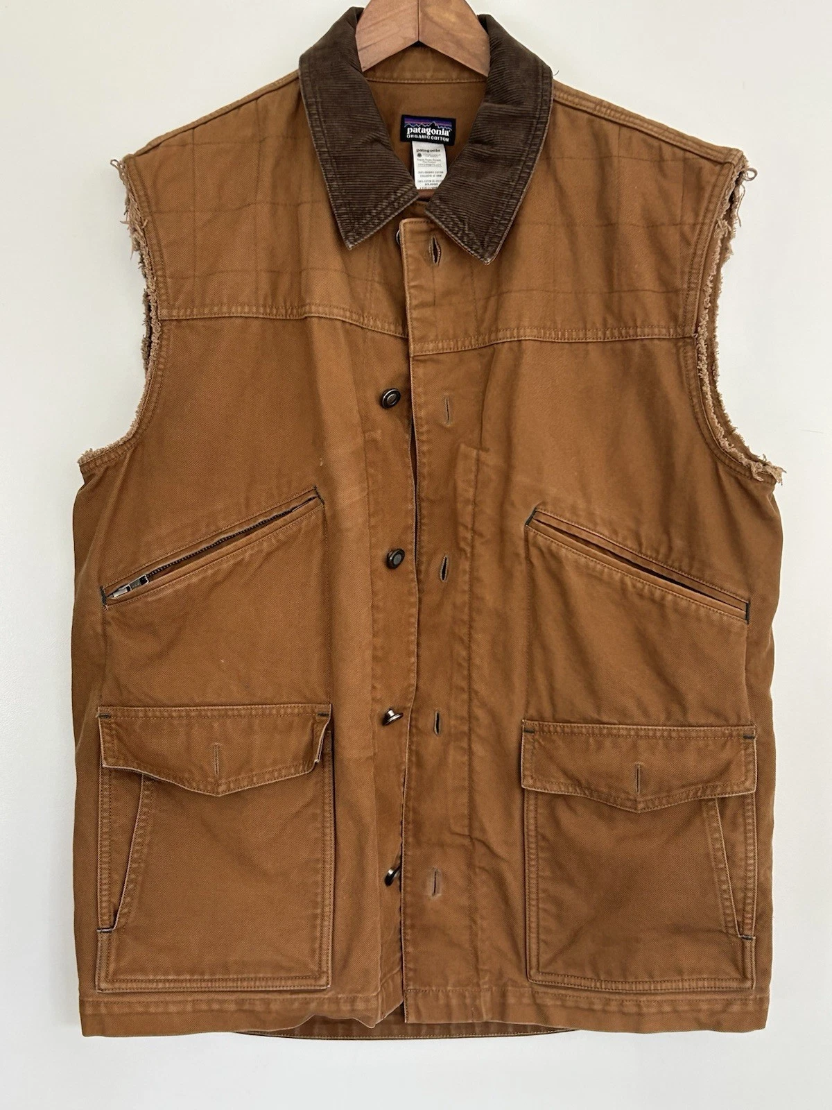 Patagonia 2013 Nuevo Range Canvas Vest Jacket SzM
