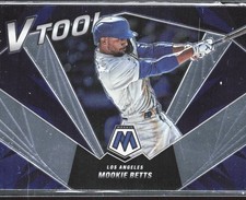 2022 Panini Mosaic Mookie Betts V Tool #VT-2 Los Angeles Dodgers BASEBALL