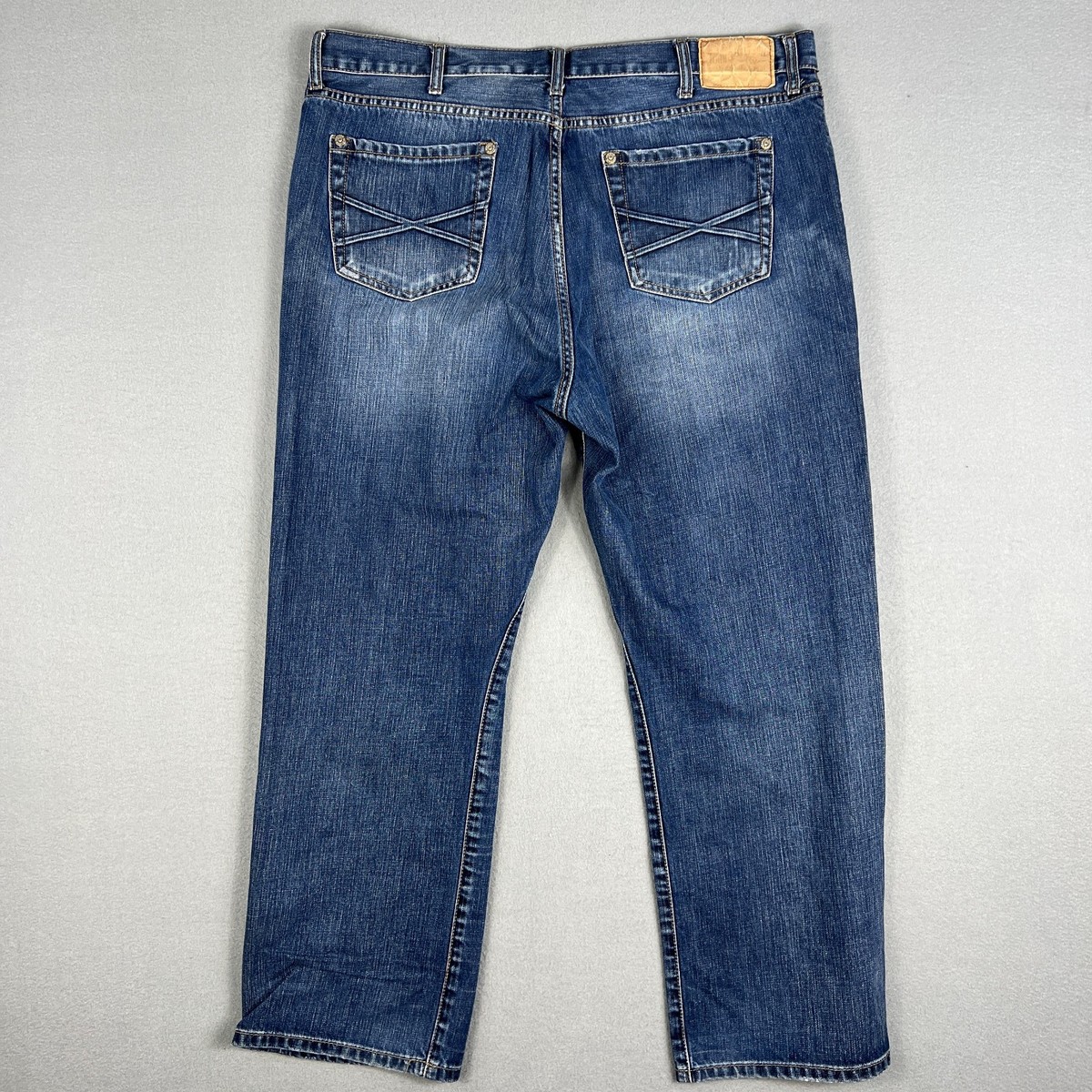 Stetson 1312 Jeans Fit 40x29 Modern Straight Leg Blue Denim Cowboy