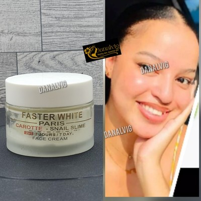 Faster White Snail Slime Face cream.
