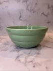 Vintage Bauer Ringware No. 12 Jade Green Mixing Bowl – Mid-Century Pottery