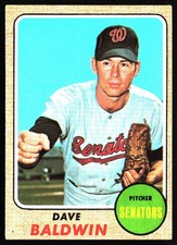 1968 Topps #231 Dave Baldwin