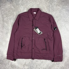CP Company Burgundy Flatt Nylon Primaloft Jacket Large 23.5” BNWT