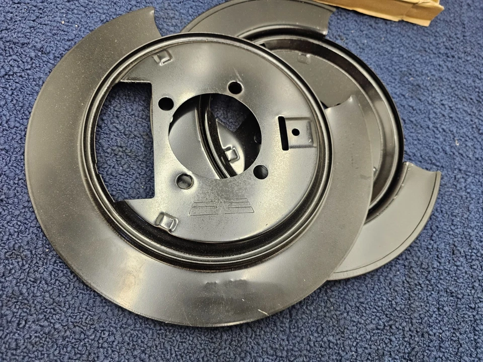 (1 PAR) Placa de respaldo de freno trasera Dorman 924-209 para Chevrolet Oldsmobile S10 Foto 2 de 4