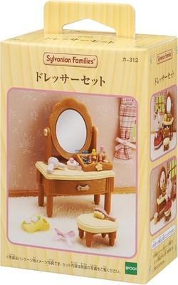 Sylvanian Families Kommode Set Möbel Calico Critters Ka-312 Epoche