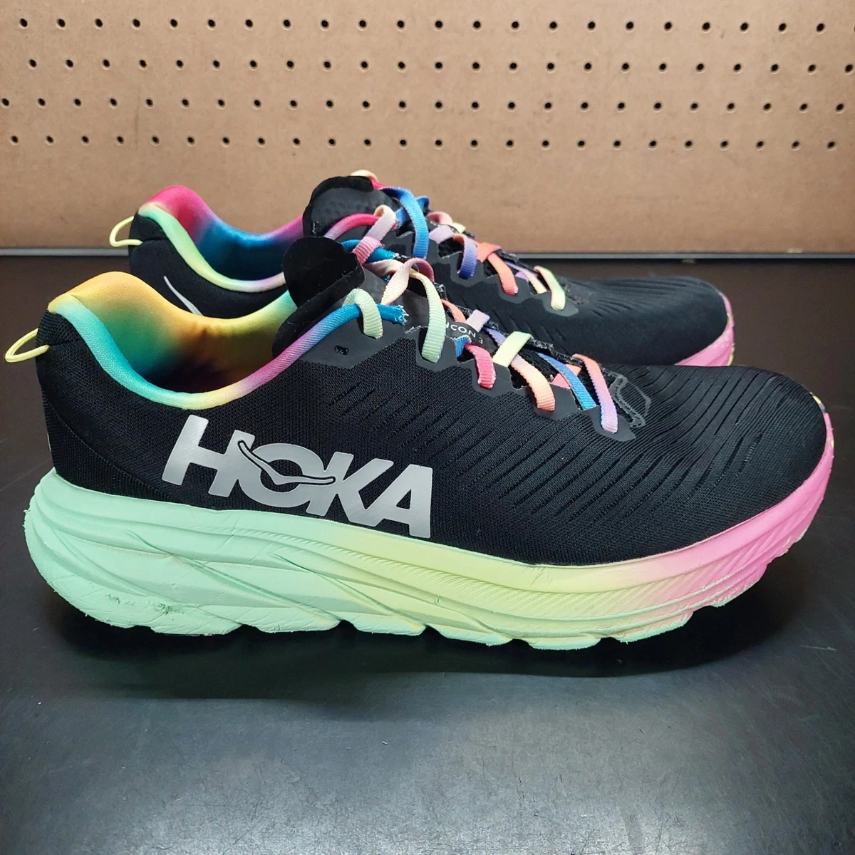 Hoka One One HOKA Rincon 3 Black Rainbow for sale | eBay