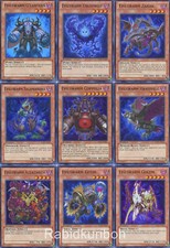 Yugioh Evilswarm Set Obliviwisp O'Lantern Coppelia Salamandra Zahak Golem Ketos