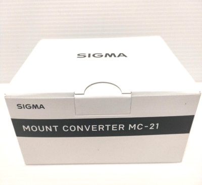 Sigma MC-21 Adaptor for Sigma SA L-Mount SA-L Converter Black 295 g From Japan