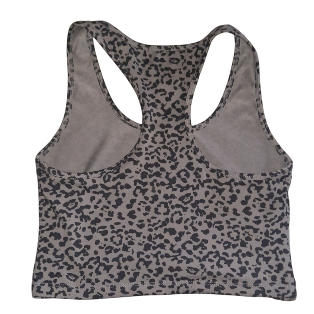 Evolution and Creation Leopard Print Cropped Top … - image 4
