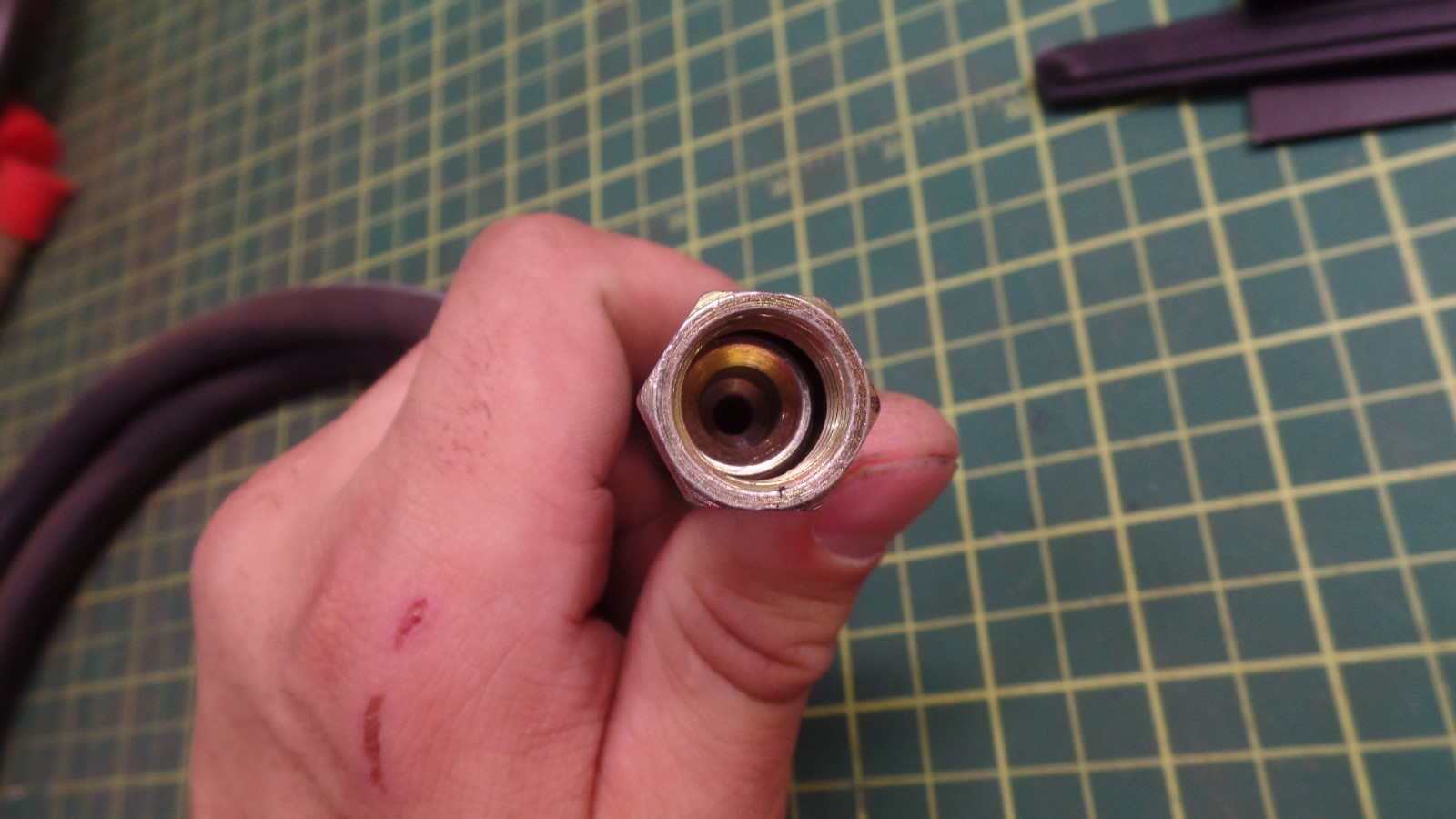 GENUINE PARKER 4214 NOSKIVE HIGH PRESSURE HYDRAULIC HOSE ASSEMBLY