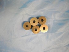 Magnet alnico 13/16" diameter round with 1/4" center hole, 1/2" height NOS 5pcs