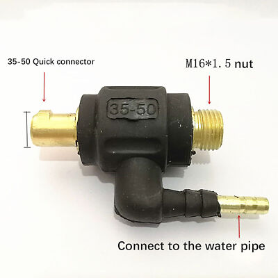 Tig Torch Weld Gas Dinse Adapter Nut Quick Connector M16-1.5 DKJ 10-25/35-50/50