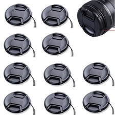 10/20 pcs 67mm Center Pinch Snap on Front Lens Cap Cover For all SLR DSLR Camera