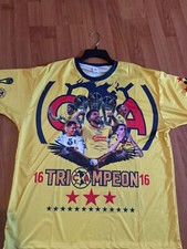 Club America Jersey Campeon 2024. Tricampeon. Playera del Ame. Extra Large Size.
