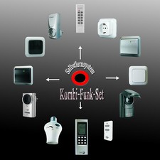 ELRO Funk Steckdose Wandschalter Dimmer Funkschalter Komponenten Taster Schalter