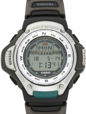 NEW CASIO PRT-41 (2198) PROTREK Japan Y Triple Sensor vintage Digital Watch  NOS | eBay