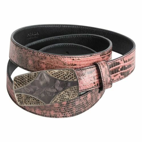 Prada Snakeskin Belt Pink Brown | eBay display picture 1