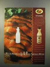 1999 Lea  Perrins Worcestershire Sauce Advertisement