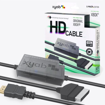 Xbox (Original) - XYAB HD Link Cable Cord Full 1080 HDMI - New