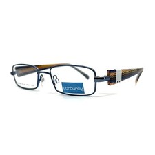 Corduroy AZC 224 COL 50 Eyeglasses Frames Brown Blue 48-17-130