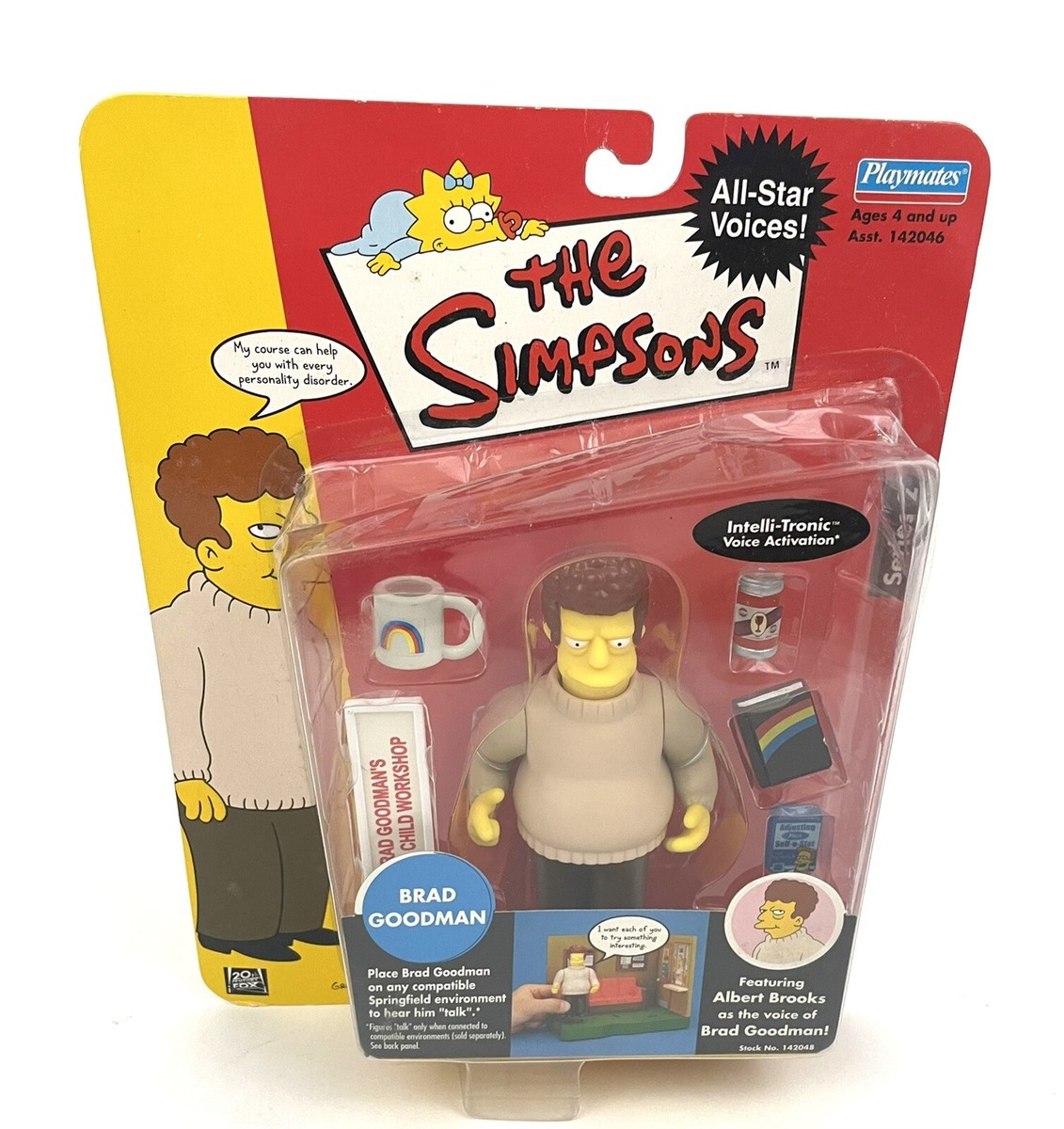 BRAD GOODMAN 2002 The Simpsons All-Star Playmates Action