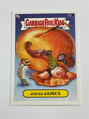 2022 Topps Garbage Pail Kids Book Worms Gross Adaptations #14 - Juiced James
