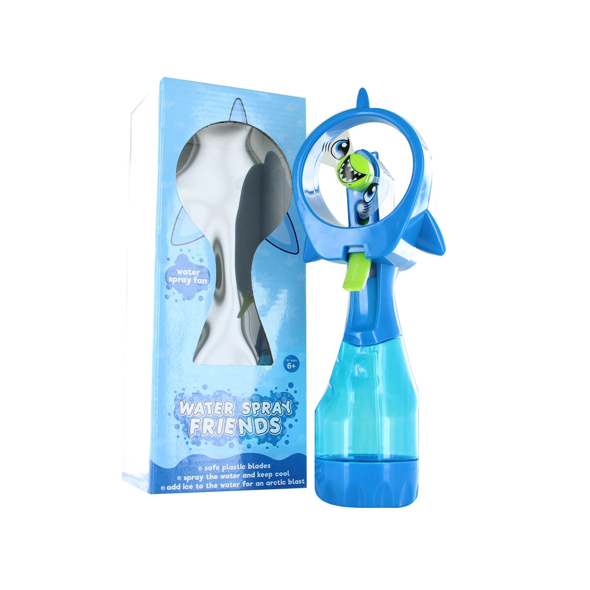 Water Spray Mist Bottle Fan Portable Handheld Fan Mister