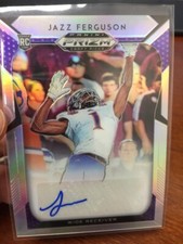 JAZZ FERGUSON 2019 PRIZM DRAFT PICKS ROOKIE NORTHWESTERN AUTOGRAPH AUTO RC!!!!!!
