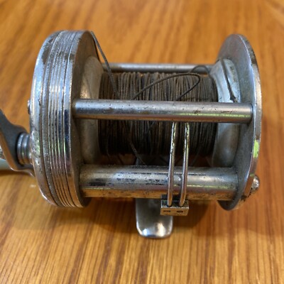 VINTAGE BRONSON LASHLESS MODEL 1700-A LEVEL WIND FISHING REEL | eBay