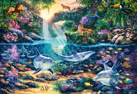 Puzzle (1500 T.) Paradiesischer Dschungel (Castorland) Neu/Ovp