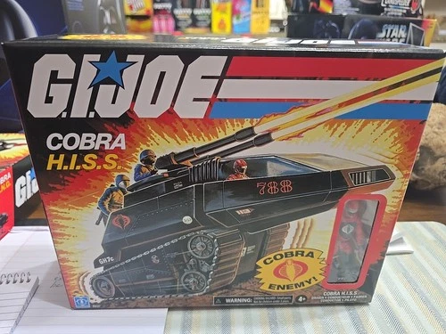 Hasbro G.I. Joe Cobra Hiss Tank with 3.75 inch Driver Action Figure