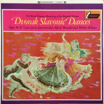 Dvorak - Slavonic Dances, Opp.46 & 72 For Piano Four-Hands, LP, (Vinyl)