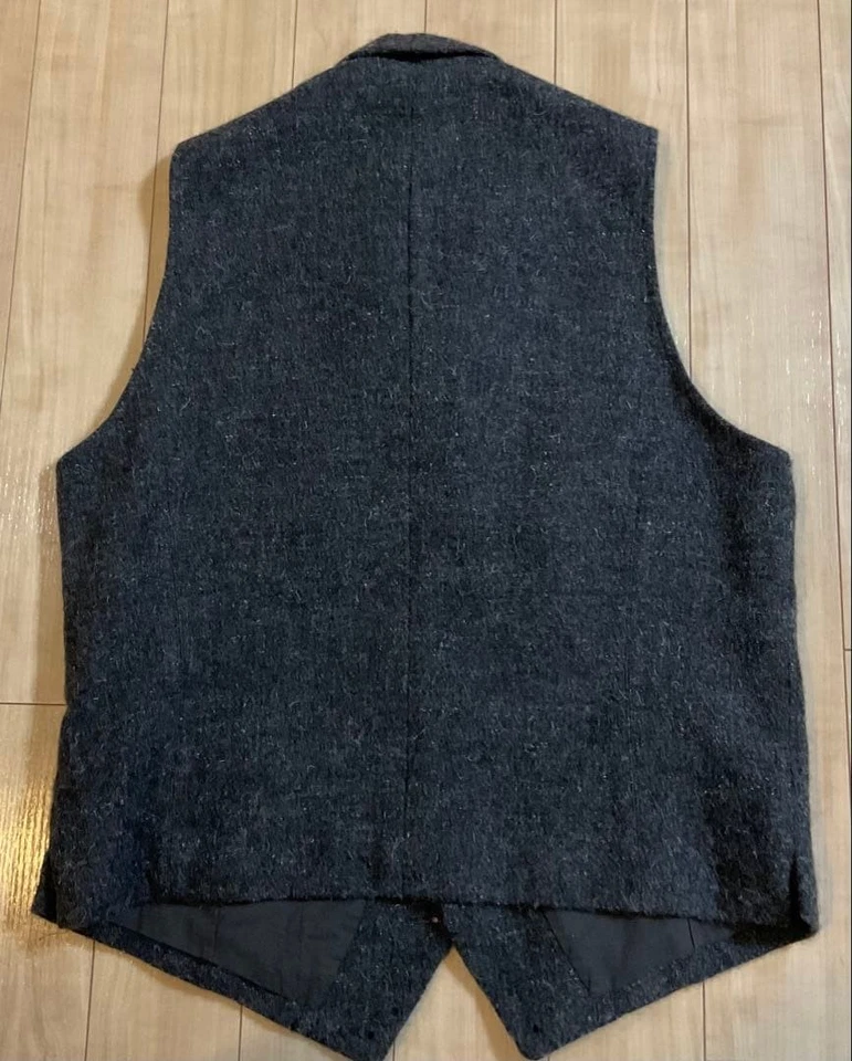 Rare Size 52 Nigel Cabourn Mallory Wool Vest Gray Made in Japan F/S - Image 2 of 4