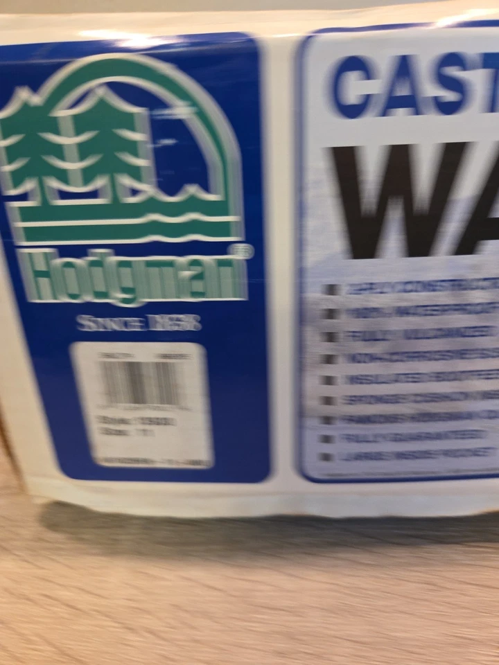 Hodgman Caster Rubber Wadders Brown Fishing  Men's Sz 11 Style # 13930 - Image 2 of 4