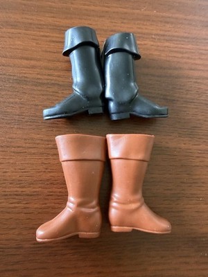 Doll Boots 2 Pairs For 12-14  Dolls John Smith, Flynn Rider 