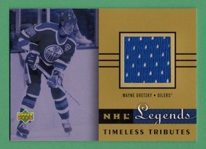その他 2001 Wayne Gretzky JERSEY CARD 2001 Wayne Gretzky JERSEY CARD