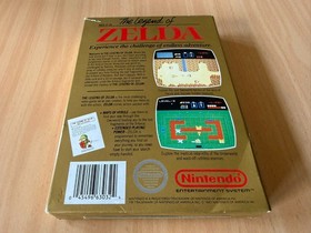 The Legend of Zelda NES US NTSC 1st Print 5 SCREW CIB KOMPLETT *PREISVORSCHLAG*