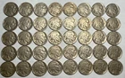 ROLL of 40 full date Indian Head BUFFALO NICKELS. Exact coins shown. #28