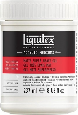 Liquitex 5808 Professional mattes extra schweres Gel Medium für Acrylfarben, 